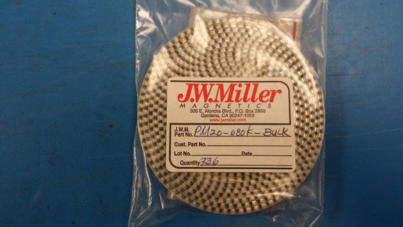 (25 PCS) PM20-680K JW MILLER Fixed Power Inductors 68uH 10%