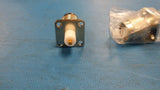 (2 PCS) TNC 4 Hole panel Mount Male with Dielectric RF Coax #71408-3