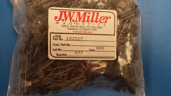 (5 PCS) 102527 JW MILLER INDUCTORS, COILS, FILTERS