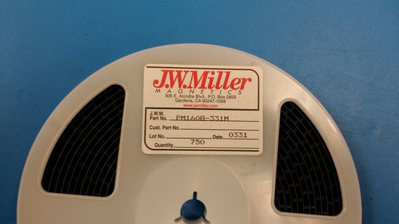 (10 PCS) PM1608-331M JW MILLER Fixed Power Inductors 300uH 20%