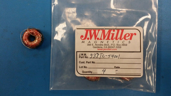 (4 PCS) 937T0-54001 JW MILLER CUSTOMER PN 5466-2407E