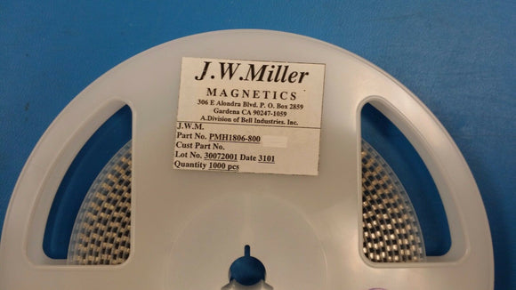 (25 PCS) PMH1806-800 JW MILLER Ferrite Beads 80 ohms 25%
