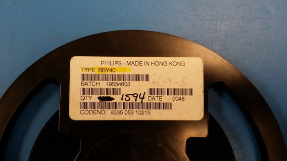 (10 PCS) BBY40 PHILIPS Diode VAR Cap Single 30V 26pF 3-Pin TO-236AB