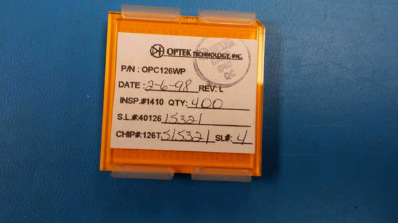 (10 PCS) OPC126WP OPTEK GaAs Infrared Emitter Chip LED 0.16mm, 1 ELEMENT, 935nm