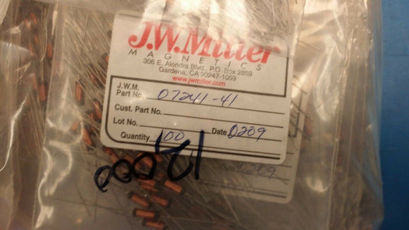 (10 PCS) 07241-41 JW MILLER Fixed RF Inductors 2200uH 10%
