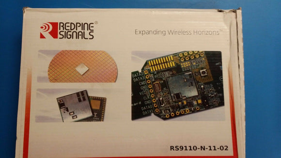 (1 PC) RS9110-N-11-02-EVB REDPINE SIGNALS Evaluation Board (IN FACTORY BOX)