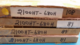(4 PCS) 2100HT-680H JW MILLER Ind High Current Toroid 68uH 15% 1KHz 5.1A RDL