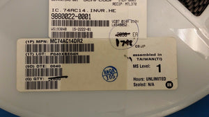 (10 PCS) MC74AC14DR2 MOT Inverter Schmitt Trigger 6-Element CMOS 14-Pin SOIC