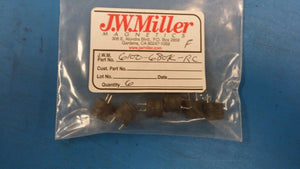 (6 PCS) 6100-680K-RC JW MILLER Fixed RF Inductors 68uH 10% ROHS (SHORT LEADS)