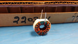 (5 PCS) 2203-V JW MILLER Ind High Current Toroid 15uH 15% 1KHz 11.3A RDL