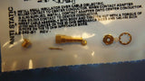 (3PCS) 2003-1551-002 PANEL MOUNT, CABLE TERMINATED, MALE, SMB CONN, CLAMP, JACK