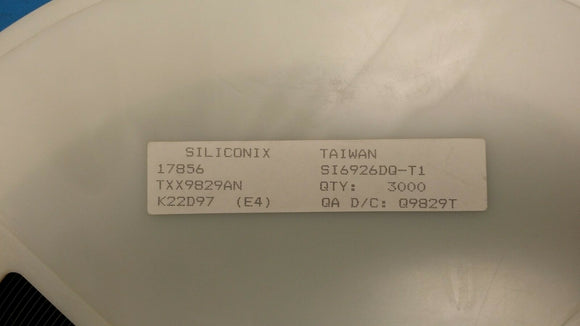 (10 PCS) SI6926DQ-T1 SILICONIX Trans MOSFET N-CH 20V 4A 8-Pin TSSOP
