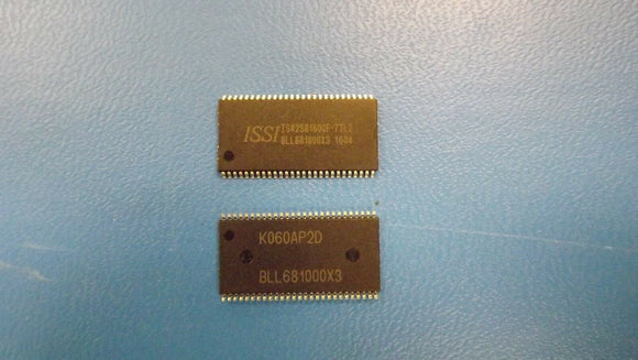 (2PCS) IS42S81600F-7TL DRAM Chip SDRAM 128Mbit 16Mx8 3.3V 54-Pin TSOP-II