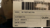 (2 PCS) 980020-56-01 MERITEC Conn SOP Socket SKT 56 POS 0.5mm Solder ST SMD Tray