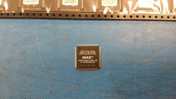 (2 PCS) EPM7064STC100-10 ALTERA IC CPLD 64MC 10NS 100TQFP PROGRAMMED