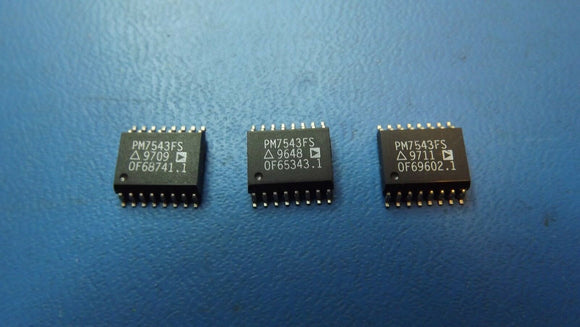 (3PCS) PM7543FS DAC 1-CH R-2R 12-bit 16-Pin SOIC