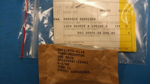 NSN 5961-00-870-8148, G390093S1 SEMICONDUCTOR DEVICE FOR MILITARY