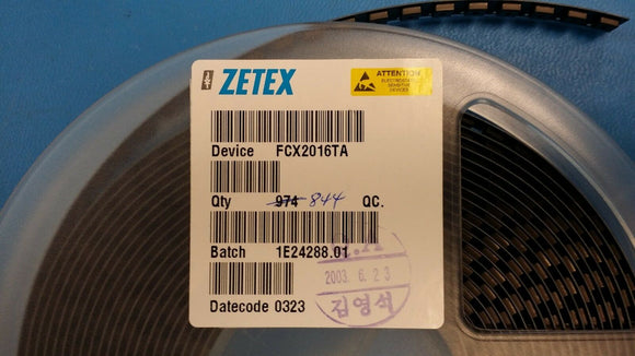 (10 PCS) FCX2016TA ZETEX TRANS PNP 40V SOT89