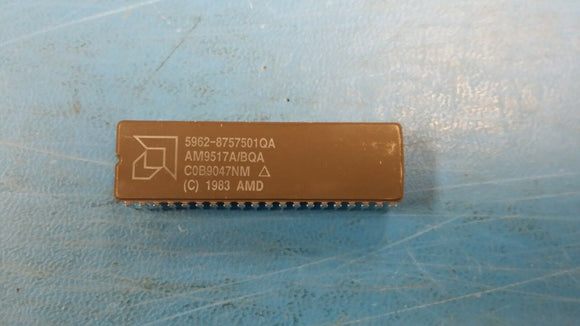 (1) 5962-8757501QA, AM9517A/BQA DMA Controller 4 Channel(s) 3.125MHz NMOS CDIP40