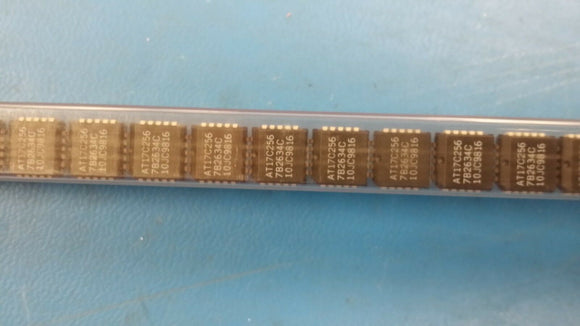 (1 PC) AT17C256-10JC ATMEL EEPROM Serial-2Wire 256K-bit 256K x 1 5V 20-Pin PLCC
