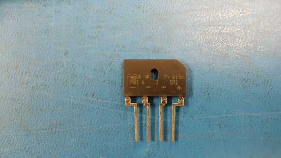 (2 PCS) FBI4J5M1 FAGOR Bridge Rectifier Diode 1 Phase 3A 600V V(RRM) Silicon