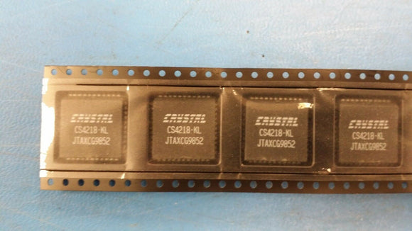 (1 PC) CS4218-KL CRYSTAL SEMI 16-BIT STEREO AUDIO CODEC PLCC44