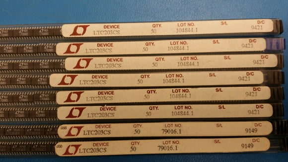 (2 PCS) LTC203CS IC SWITCH QUAD SPST 16SOIC