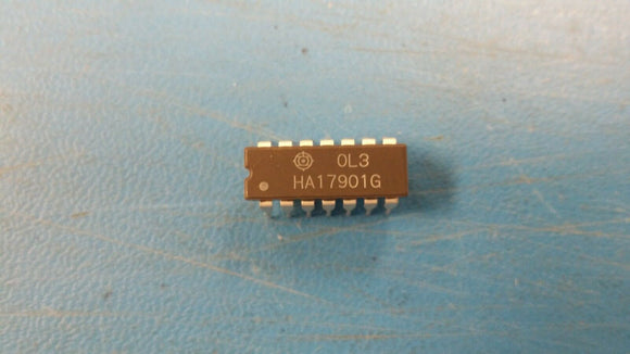 (1 PC) HA17901G Comparator 4 Func 7000uV Offset-Max 1300ns Response Time BIPolar