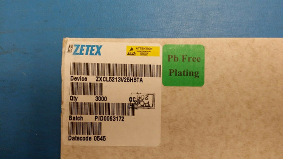 (10 PCS) ZXCL5213V25H5TA ZETEX IC REG LINEAR 2.5V 100MA SC70-5 ROHS (0545 D/C)