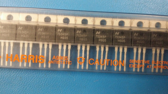 (2 PCS) HUF75345P HARRIS TRANS MOSFET N-CH 55V 75A TO-220AB