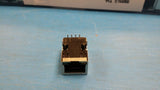 (5 PCS) XFATM9-CLYG1-2MS 100-BASE-T RJ45 Modular Jack Green/Yellow LED