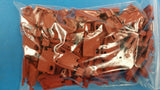 (5 PCS) 640713-1 AMP/TYCO CONN STRAIN RELIEF ENCLOSE 2POS