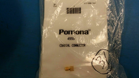 (2 PCS) 4959 POMONA RF Connectors / Coaxial Connectors SMA PCB MOUNT