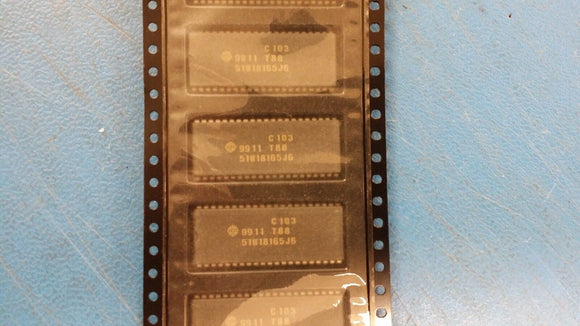 (2 PCS) HM51W18165J-6 HITACHI EDO DRAM, 1MX16, 60ns, CMOS, SOJ-42