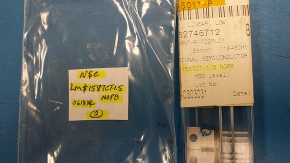 (2 PCS) LMS1587CT-1.5/NOPB NSC IC REG LINEAR 1.5V 3A TO220-3 ROHS