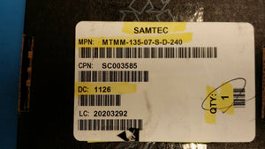 MTMM-135-07-S-D-240 SAMTEC 2MM TERMINAL STRIP