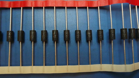 (10PCS) 1.5KE27CA LITTELFUSE Diode TVS Single Bi-Dir 23.1V 1.5KW 2-Pin DO-201