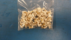 (10 PCS) 3-641216-2 TYCO CONN HEADER RT/A 2POS .100 30AU