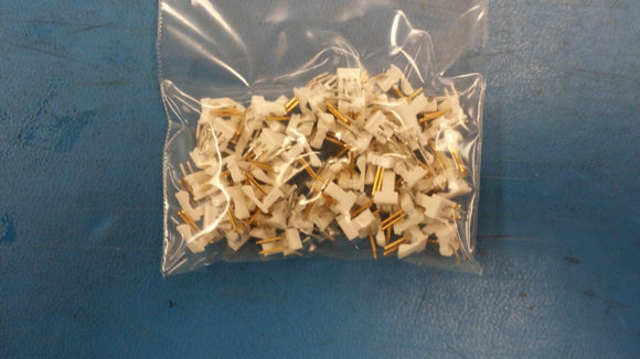 (10 PCS) 3-641216-2 TYCO CONN HEADER RT/A 2POS .100 30AU