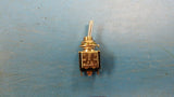 (1 PC) MST205P ALCO SWITCH MINI 3 POS 0N-OFF-ON TOGGLE SWITCH 2 PORTS 6A 125V NN