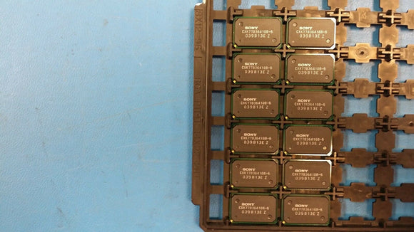 (1 PC) CXK77B3641GB-6 SONY Late-Write SRAM 128KX36 6ns BICMOS BGA119