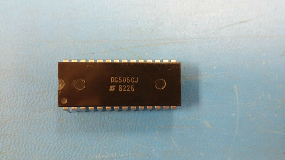(2 PCS) DG506CJ SILICONIX Single-Ended Multiplexer, 1 Func, 16 Channel P-Dip-28