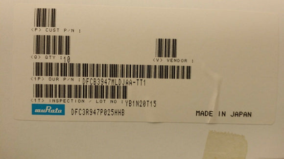 (2) DFCB3947MLDJAA DFC3R947P0225HHB Signal Conditioning 947MHz Dielectric Filter