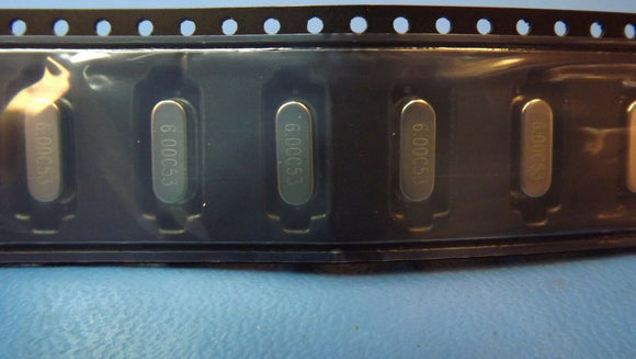 (17PCS) HCM49-6.000MABJTR CITIZEN CRYSTAL OSCILLATOR 6MHz 18pF