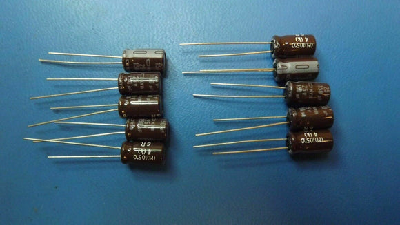 (10PCS) EKYB250E151MF11D UCC CAP ALUM 150UF 20% 25V RADIAL