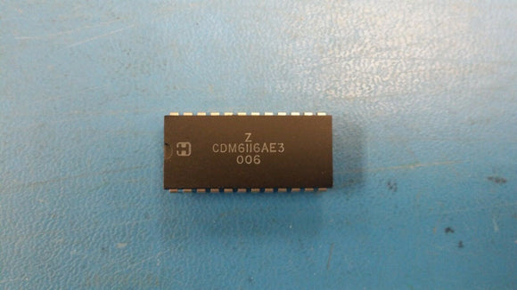 (2 PCS) CDM6116AE3 Standard SRAM, 2KX8, 150ns, CMOS, PDIP24