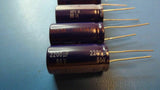(11PCS) ECA-1HM222 PANASONIC CAP ALUM 2200UF 20% 50V RADIAL