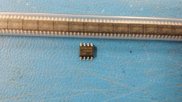 (10 PCS) AT24C02AN-10SC ATMEL EEPROM, 256X8, Serial, CMOS, 5V SOIC8