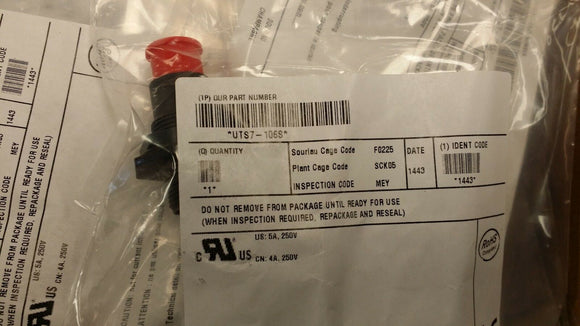 (1 PC) UTS7106S Souriau CONN RCPT HSNG FMALE 6POS PNL MT ROHS