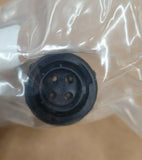(1 PC) UTS6JC124P SOURIAU CONN PLUG HSG MALE 4POS INLINE ROHS